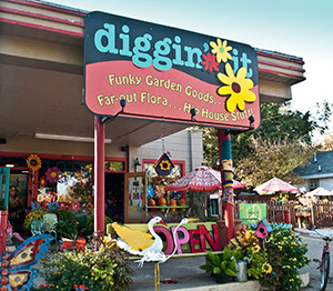 Diggin' It seen from Tennessee street Diggin' It seen from Tennessee street